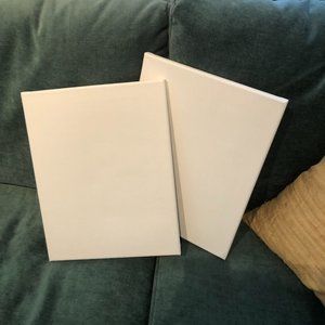 Two Painting Canvases on Frames